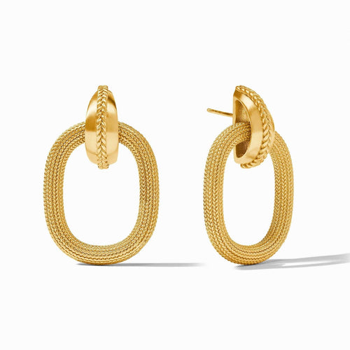 Cheval Doorknocker Earrings-Julie Vos-Renee Taylor Gallery