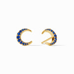 Luna Stud Earrings - Sapphire Blue-Julie Vos-Renee Taylor Gallery