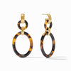 Madison Link Earrings - Tortoiseshell-Julie Vos-Renee Taylor Gallery