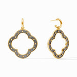 SoHo Statement Hoop & Charm Earrings - Mixed Metal-Julie Vos-Renee Taylor Gallery