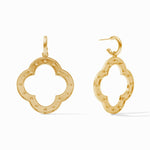 SoHo Statement Hoop & Charm Earrings - Mixed Metal-Julie Vos-Renee Taylor Gallery