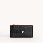 210 WEST - Black/Brushed Gold Red Zip-Hammitt-Renee Taylor Gallery