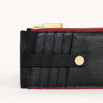 210 WEST - Black/Brushed Gold Red Zip-Hammitt-Renee Taylor Gallery