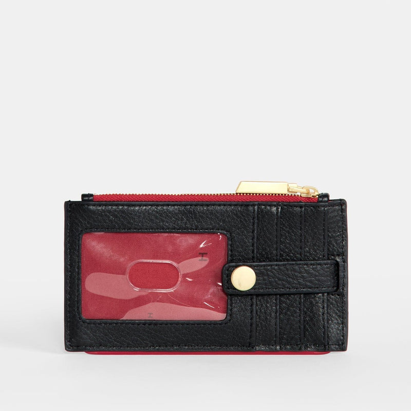 210 WEST - Black/Brushed Gold Red Zip-Hammitt-Renee Taylor Gallery