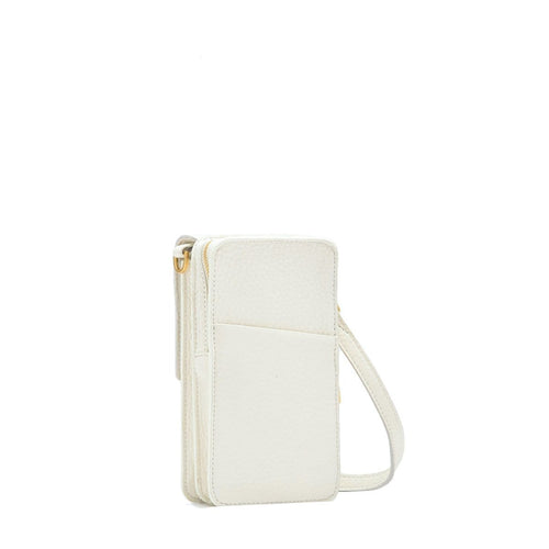 310 Wallet & Phone Case - Marshmallow White/Brushed Gold-Hammitt-Renee Taylor Gallery