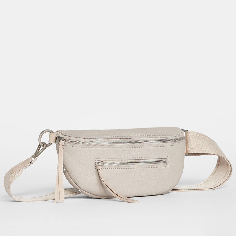 CHARLES CROSSBODY MED - Paved Grey/Brushed Silver-Hammitt-Renee Taylor Gallery