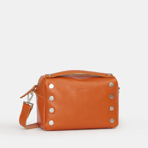 EVAN CROSSBODY SML - Candlelight Orange/Brushed Silver-Hammitt-Renee Taylor Gallery