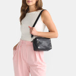 EVAN CROSSBODY SML - Black/Gunmetal-Hammitt-Renee Taylor Gallery