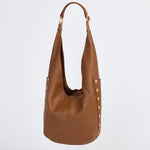 TOM ZIP - Mahogany Pebble/Brushed Gold Red Zip-Hammitt-Renee Taylor Gallery