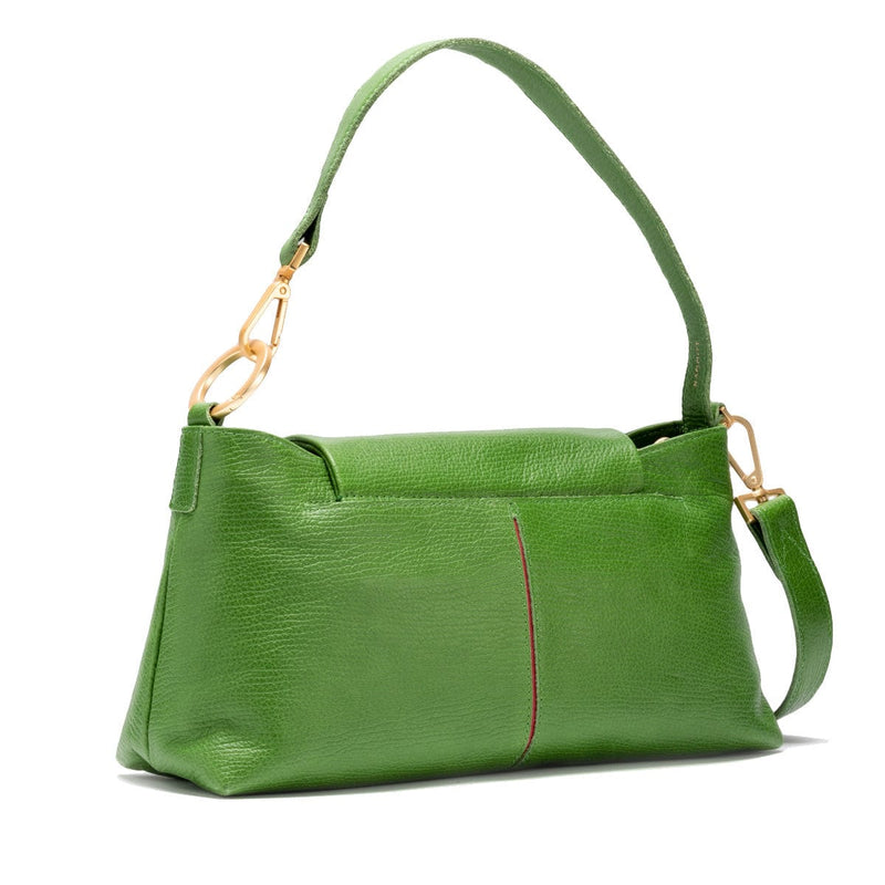 VIP SATCHEL - Palm Green/Brushed Gold-Hammitt-Renee Taylor Gallery