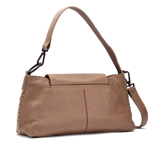 VIP SATCHEL - Caffe Tan/Brushed Silver-Hammitt-Renee Taylor Gallery