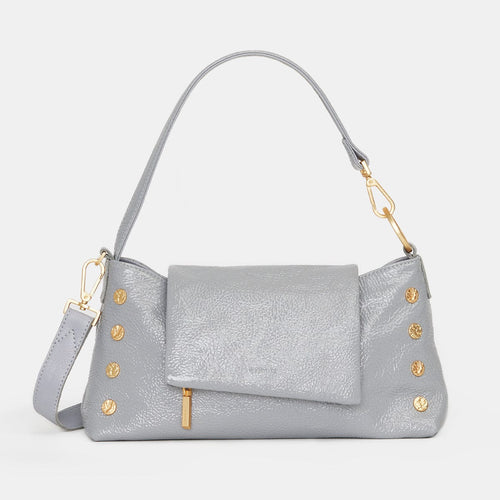 VIP SATCHEL - Caffe Tan/Brushed Silver-Hammitt-Renee Taylor Gallery