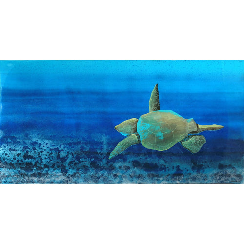 "Honu" 18x36-Robert Charon-Renee Taylor Gallery