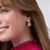 Catalina Earrings - Iridescent Capri Blue-Julie Vos-Renee Taylor Gallery