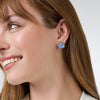 Honey Stud Earrings - Iridescent Peacock Blue-Julie Vos-Renee Taylor Gallery