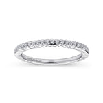 14K White Gold Diamond Band - LR51171W45JJ-Gabriel & Co.-Renee Taylor Gallery