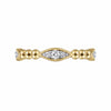 14K Yellow Gold Beaded Marquis Cluster Diamond Bujukan Ring - LR51693Y45JJ-Gabriel & Co.-Renee Taylor Gallery