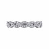 14K White Gold Twisted Diamond Stackable Ring - LR51748W45JJ-Gabriel & Co.-Renee Taylor Gallery