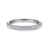 14K White Gold Diamond Stackable Ring - LR51756W45JJ-Gabriel & Co.-Renee Taylor Gallery