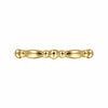 14K Yellow Gold Alternating Bar and Bujukan Stackable Ring - LR51938Y4JJJ-Gabriel & Co.-Renee Taylor Gallery