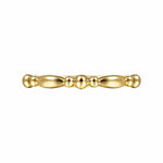 14K Yellow Gold Alternating Bar and Bujukan Stackable Ring - LR51938Y4JJJ-Gabriel & Co.-Renee Taylor Gallery