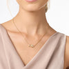 Laurel Delicate Necklace - Cubic Zirconia-Julie Vos-Renee Taylor Gallery