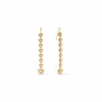 Laurel Tier Earring - Cubic Zirconia-Julie Vos-Renee Taylor Gallery