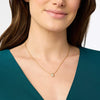 Luna Teardrop Delicate Necklace - Cubic Zirconia-Julie Vos-Renee Taylor Gallery