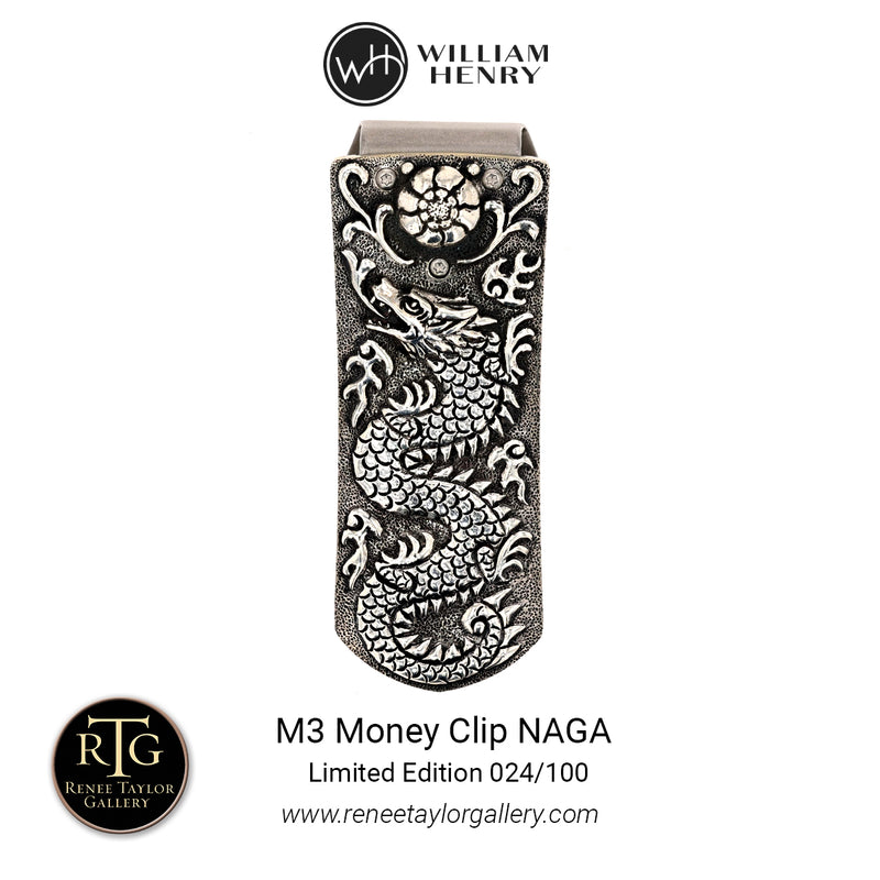 Zurich Naga Limited Edition Money Clip - M3 NAGA-William Henry-Renee Taylor Gallery