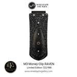 Zurich Raven Limited Edition Money Clip - M3 RAVEN-William Henry-Renee Taylor Gallery