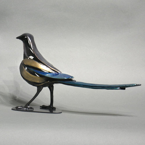 "Magpie: Strut"-Sandy Graves-Renee Taylor Gallery