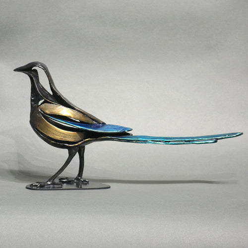 "Magpie: Strut"-Sandy Graves-Renee Taylor Gallery