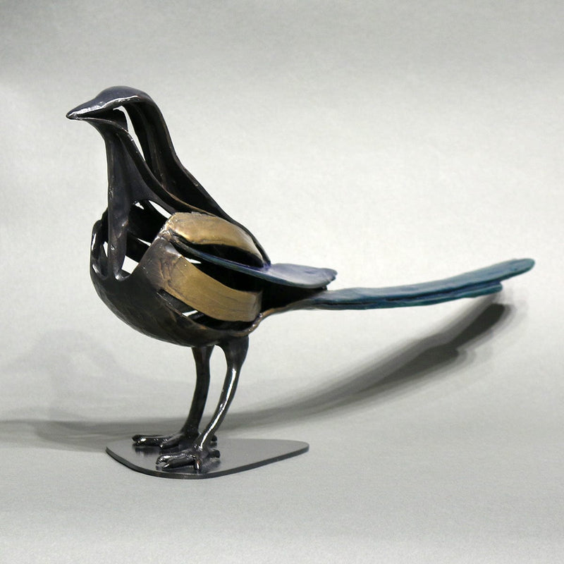 "Magpie: Strut"-Sandy Graves-Renee Taylor Gallery