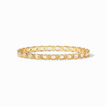 Mykonos Bangle Gold Clear Crystal - Small-Julie Vos-Renee Taylor Gallery