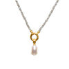 3mm Labradorite 31.5" Labradorite 24K Gold Vermeil Pendant Necklace-Joyla-Renee Taylor Gallery