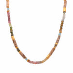 Tourmaline, Jasper & Apatite 24K Gold Vermeil Necklace-Joyla-Renee Taylor Gallery