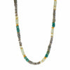 Labradorite, Chrysocolla & Prehnite 24K Gold Vermeil Necklace-Joyla-Renee Taylor Gallery