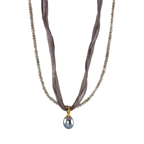 Labradorite 24K Gold Vermeil Necklace-Joyla-Renee Taylor Gallery