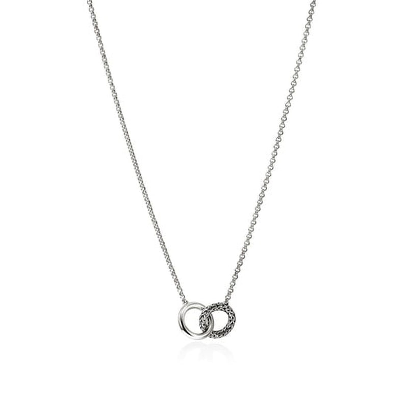 JH Essential Linked Necklace, Sterling Silver - NB98707-John Hardy-Renee Taylor Gallery