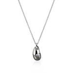 Pebble Necklace, Sterling Silver, Black Sand Diamond Pavé - NBP90124422BRDMDI-John Hardy-Renee Taylor Gallery