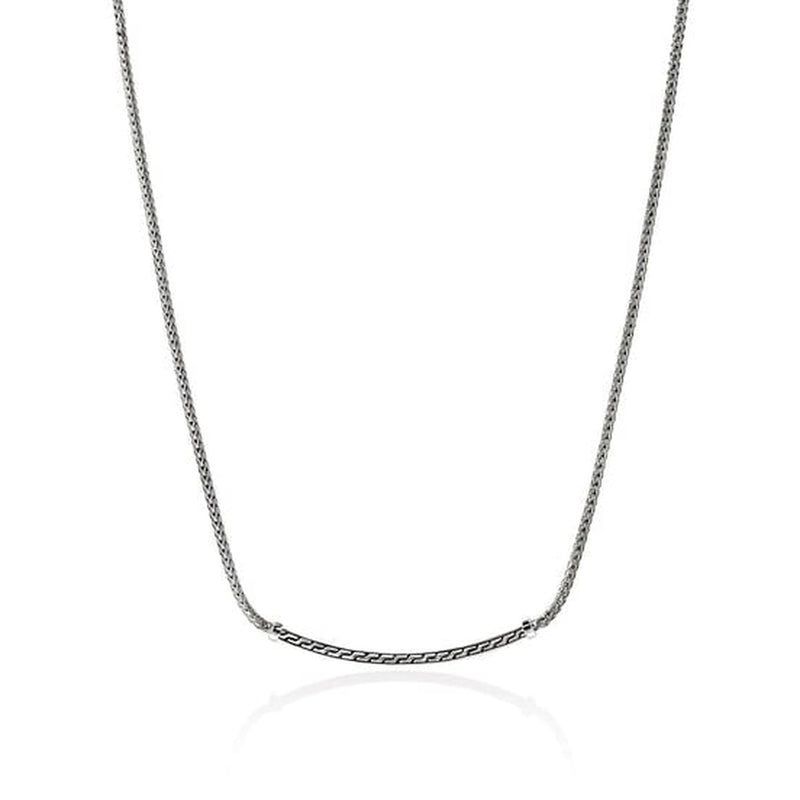 JH Essential Pavé Necklace, Sterling Silver, Diamonds - NBP986972DI-John Hardy-Renee Taylor Gallery