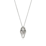 Naga Pendant Necklace, Silver, Diamonds - NBS6034511BSPDIX34-36-John Hardy-Renee Taylor Gallery