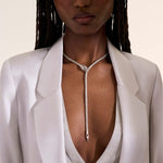 Naga Y Necklace, Sterling Silver - NBS6034811BSPDIX17-John Hardy-Renee Taylor Gallery