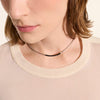 Sterling Silver JH Essential Black Saphire Pavé Necklace - NBS986984BLSX16-18-John Hardy-Renee Taylor Gallery