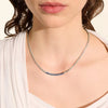 JH Essential Pavé Necklace, Sterling Silver, Blue Sapphire - NBS986984BSPX16-18-John Hardy-Renee Taylor Gallery