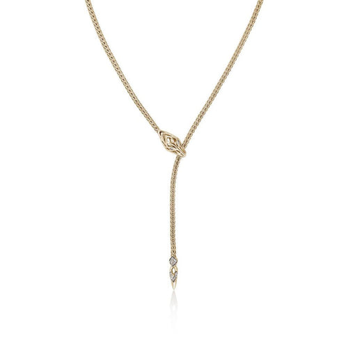 Naga Lariat, Gold, Diamonds - NGGX6034922DIX23-John Hardy-Renee Taylor Gallery