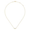 14K Yellow Gold Curved Diamond Bar Necklace - NK5424Y45JJ-Gabriel & Co.-Renee Taylor Gallery