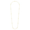 14K Yellow Gold 32" Bujukan Station Necklace - NK6447Y4JJJ-Gabriel & Co.-Renee Taylor Gallery