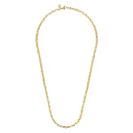 14K Yellow Gold 24" Hollow Chain Necklace - NK6827-24Y4JJJ-Gabriel & Co.-Renee Taylor Gallery