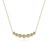 14K Yellow Gold Curved Diamond Bar Necklace - NK7001Y45JJ-Gabriel & Co.-Renee Taylor Gallery